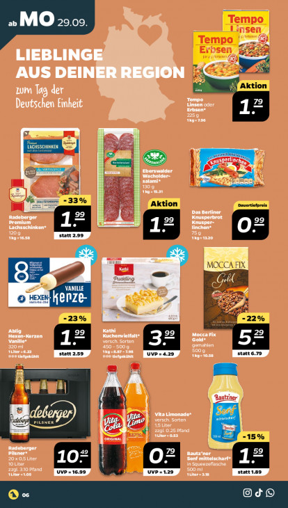Netto Angebote ab 29.09.25 bis 04.10.25