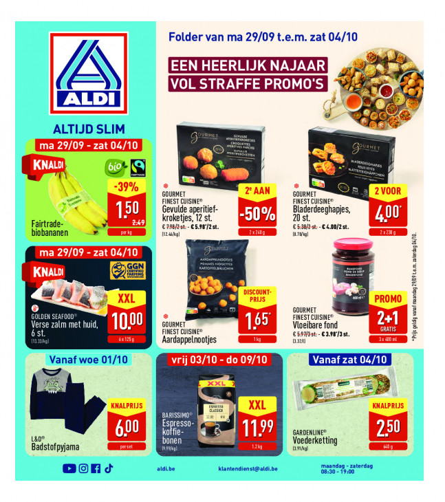 Aldi 29.09.25 - 04.10.25