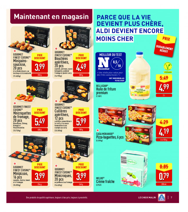 Aldi Dépliant 29.09.2025