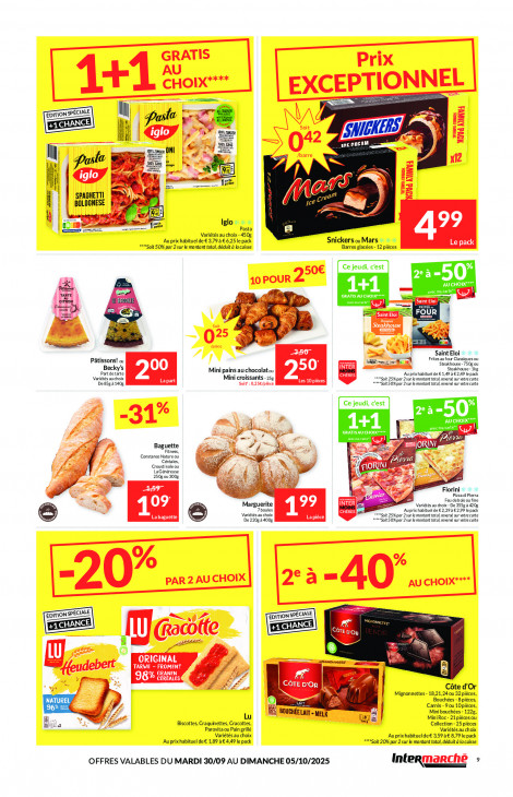 Intermarché Dépliant 30.09.2025