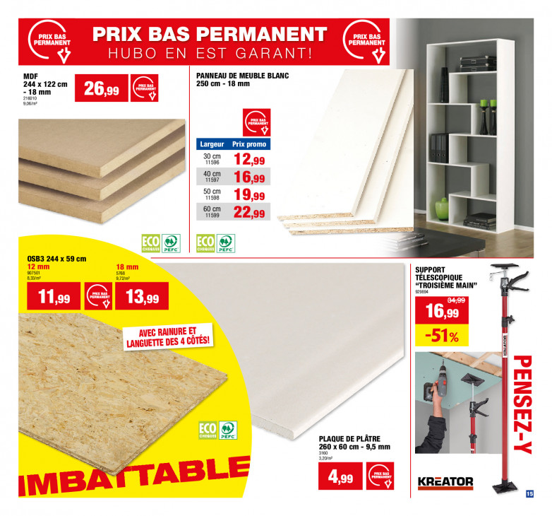 Hubo Dépliant 01.10.2025