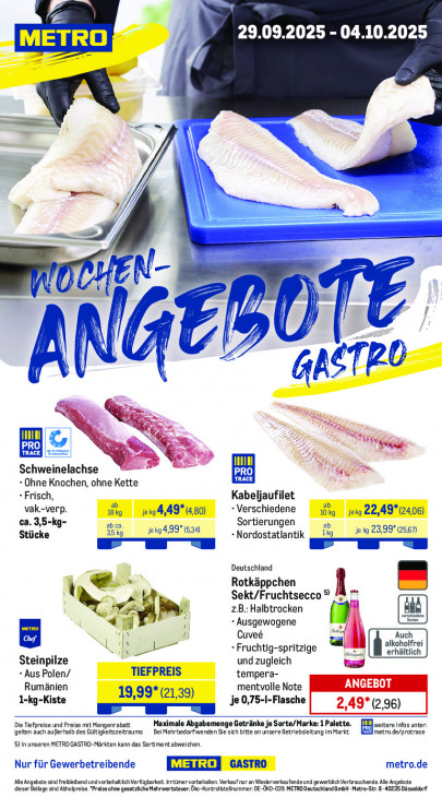 Metro Angebote ab 29.09.25 bis 04.10.25