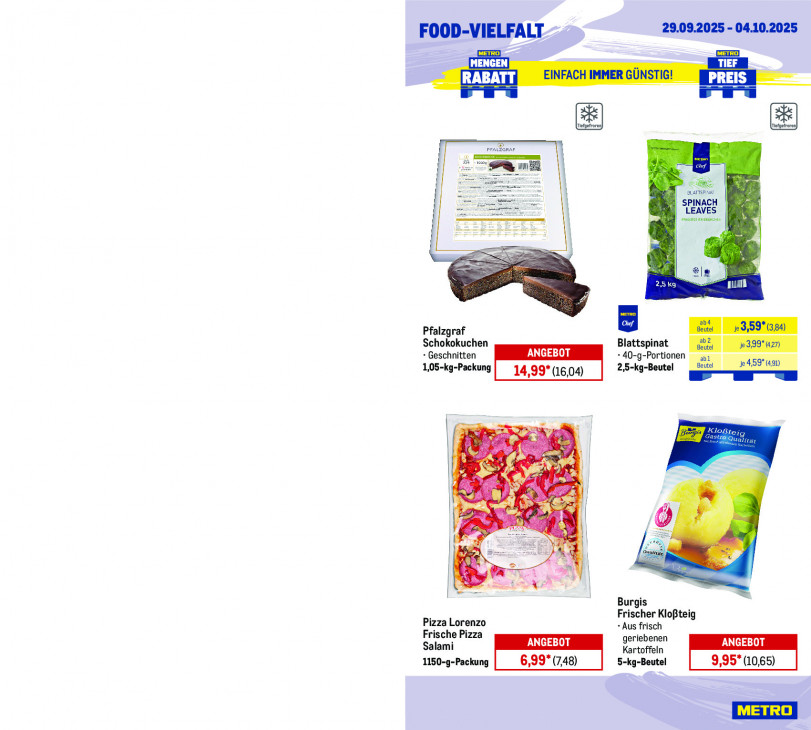 Metro Angebote ab 29.09.25 bis 04.10.25