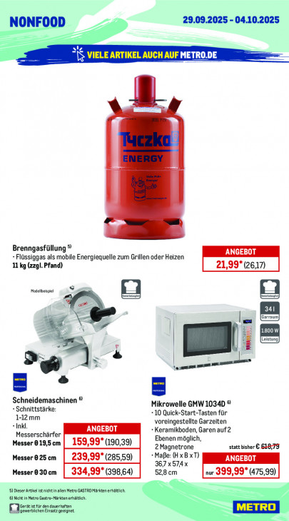 Metro Angebote ab 29.09.25 bis 04.10.25