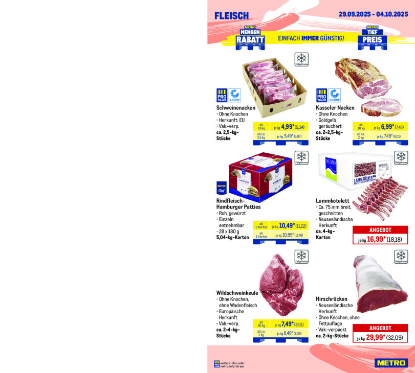 Metro Angebote ab 29.09.25 bis 04.10.25