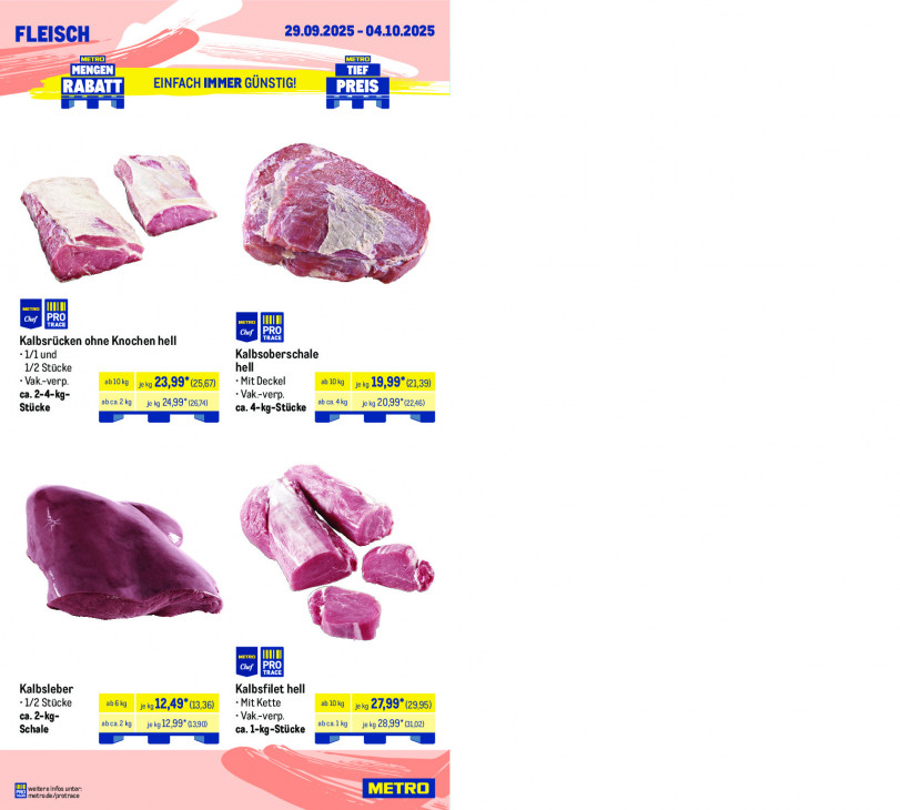 Metro Angebote ab 29.09.25 bis 04.10.25