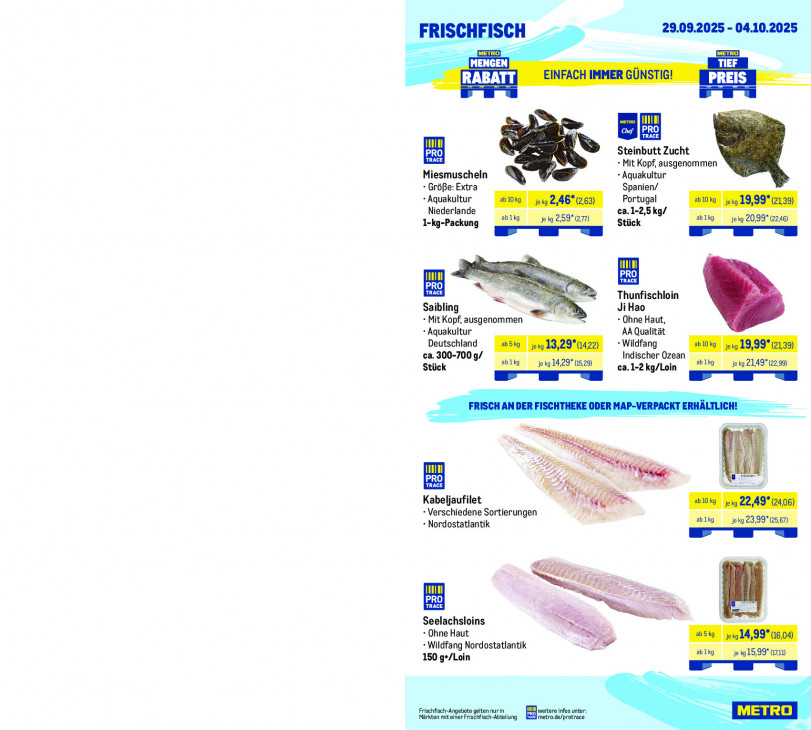 Metro Angebote ab 29.09.25 bis 04.10.25