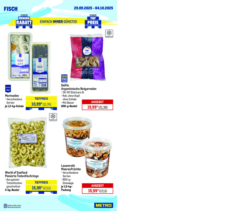 Metro Angebote ab 29.09.25 bis 04.10.25