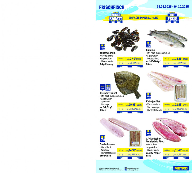 Metro Angebote ab 29.09.25 bis 04.10.25