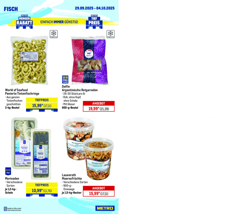 Metro Angebote ab 29.09.25 bis 04.10.25