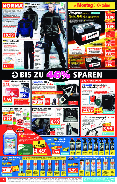 Norma Angebote ab 06.10.25 bis 11.10.25