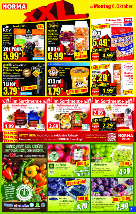 Norma Angebote ab 06.10.25 bis 11.10.25