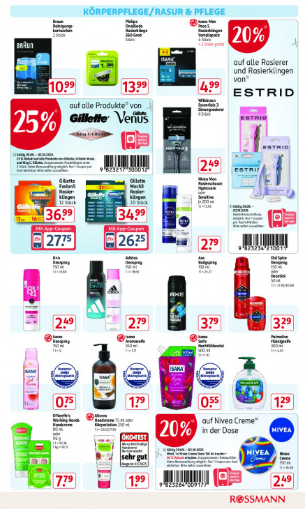 Rossmann Angebote ab 29.09.25 bis 02.10.25