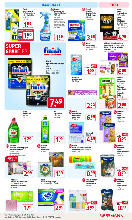 Rossmann Angebote ab 29.09.25 bis 02.10.25