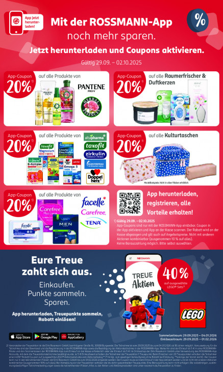 Rossmann Angebote ab 29.09.25 bis 02.10.25