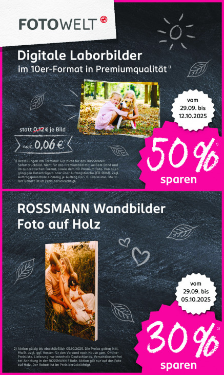 Rossmann Angebote ab 29.09.25 bis 02.10.25
