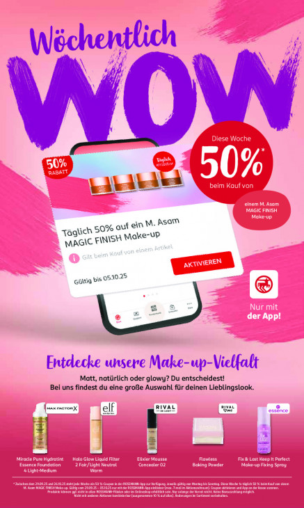 Rossmann Angebote ab 29.09.25 bis 02.10.25