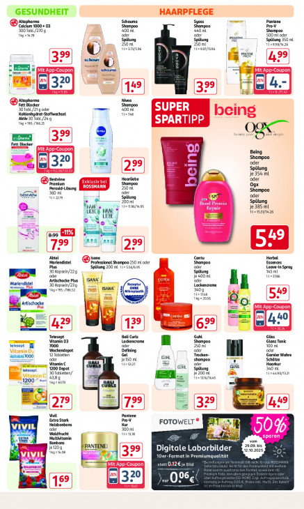 Rossmann Angebote ab 29.09.25 bis 02.10.25