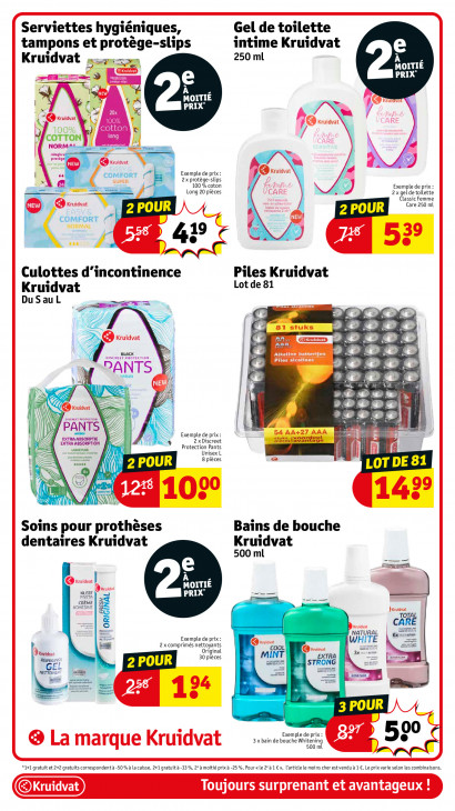 Kruidvat Dépliant 29.09.2025