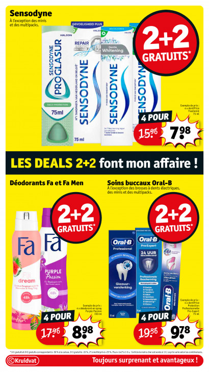 Kruidvat Dépliant 29.09.2025