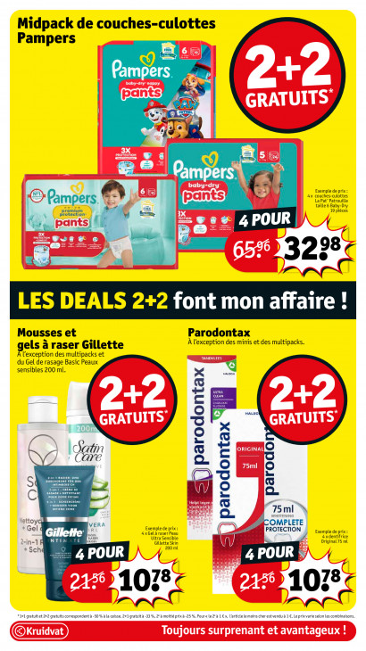 Kruidvat Dépliant 29.09.2025