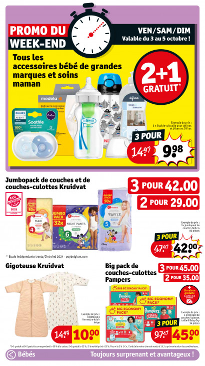 Kruidvat Dépliant 29.09.2025