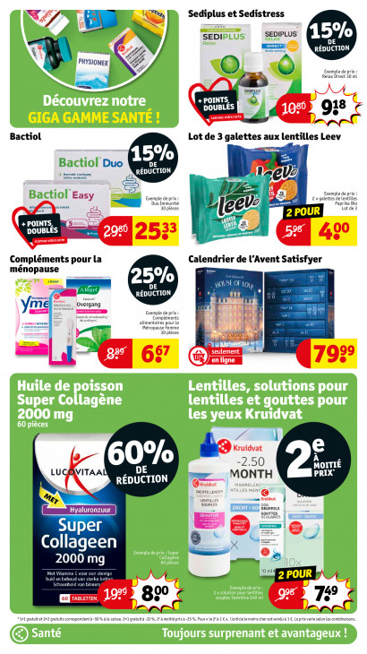 Kruidvat Dépliant 29.09.2025