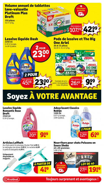 Kruidvat Dépliant 29.09.2025