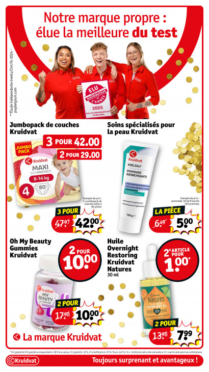 Kruidvat Dépliant 29.09.2025