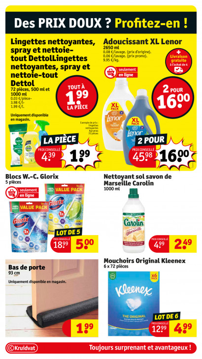 Kruidvat Dépliant 29.09.2025