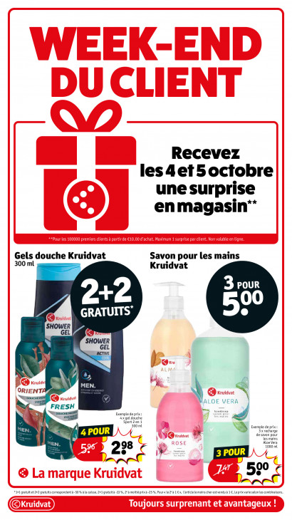 Kruidvat Dépliant 29.09.2025