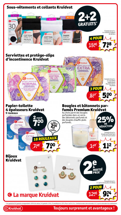 Kruidvat Dépliant 29.09.2025