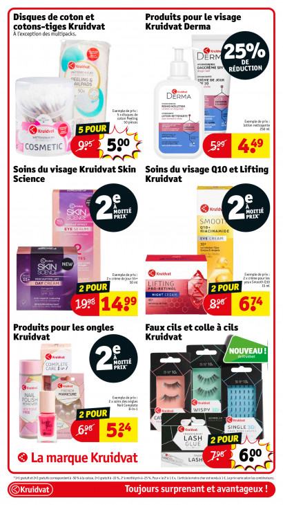 Kruidvat Dépliant 29.09.2025