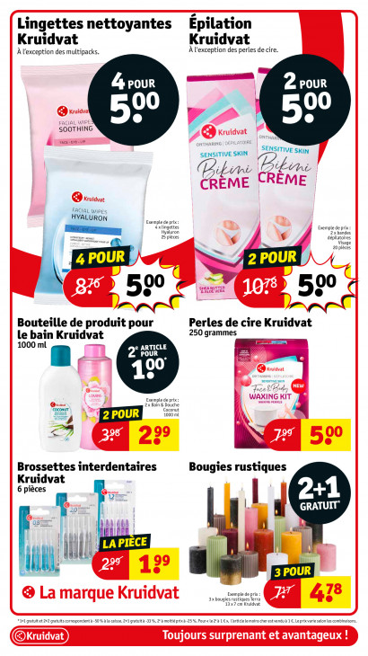 Kruidvat Dépliant 29.09.2025