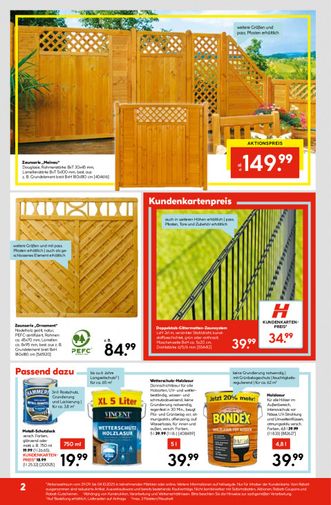 Hellweg Baumarkt Angebote ab 29.09.25 bis 04.10.25