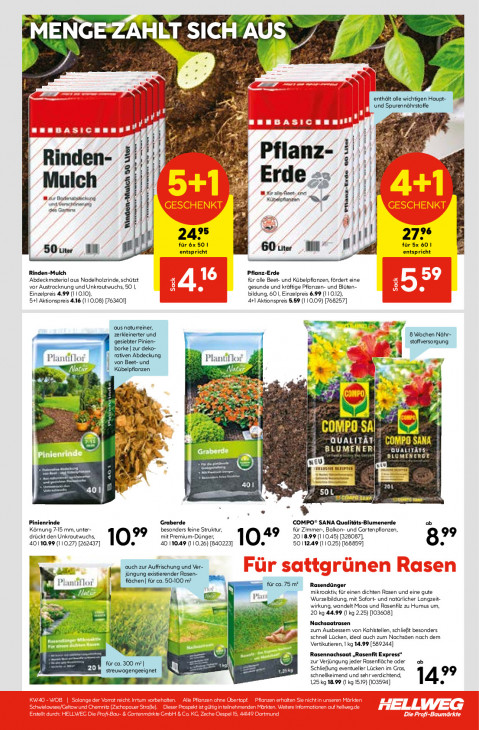Hellweg Baumarkt Angebote ab 29.09.25 bis 04.10.25