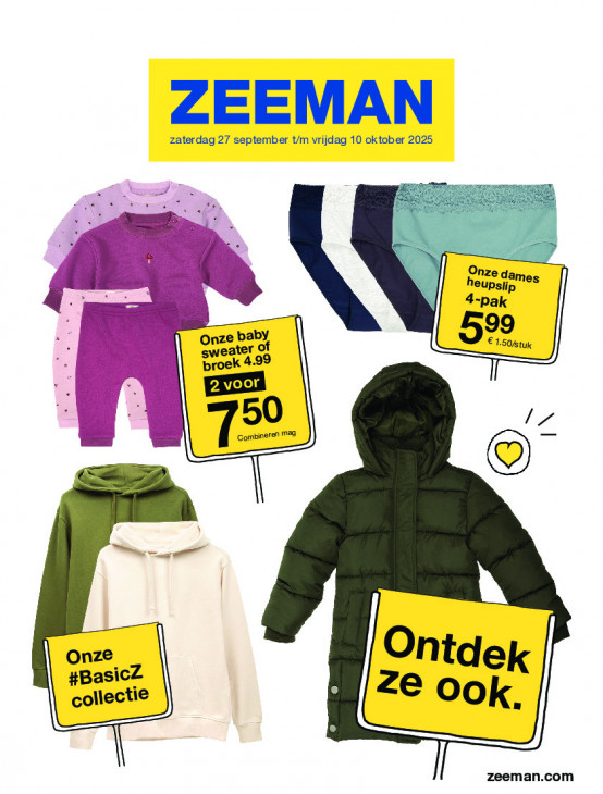 Zeeman 27.09.25 - 10.10.25