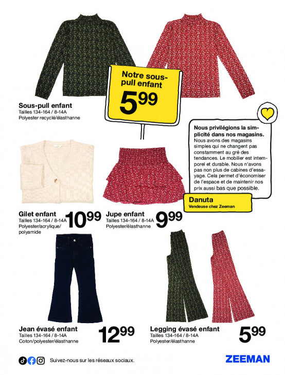 Zeeman Dépliant 27.09.2025