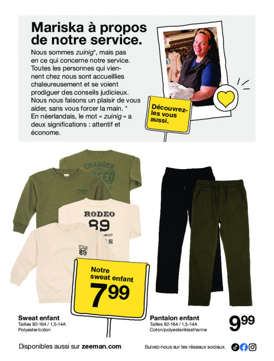 Zeeman Dépliant 27.09.2025