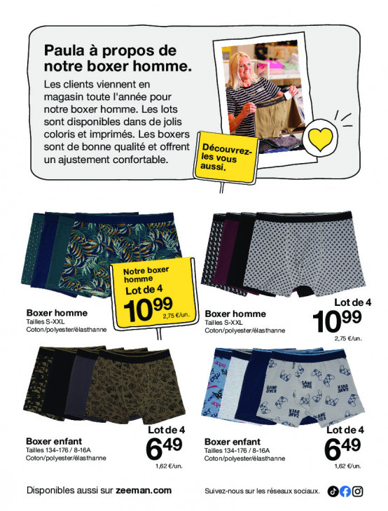 Zeeman Dépliant 27.09.2025