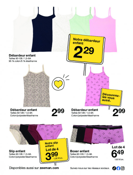 Zeeman Dépliant 27.09.2025