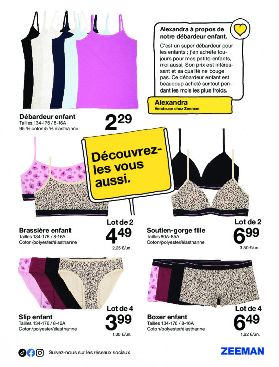 Zeeman Dépliant 27.09.2025