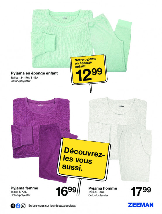 Zeeman Dépliant 27.09.2025