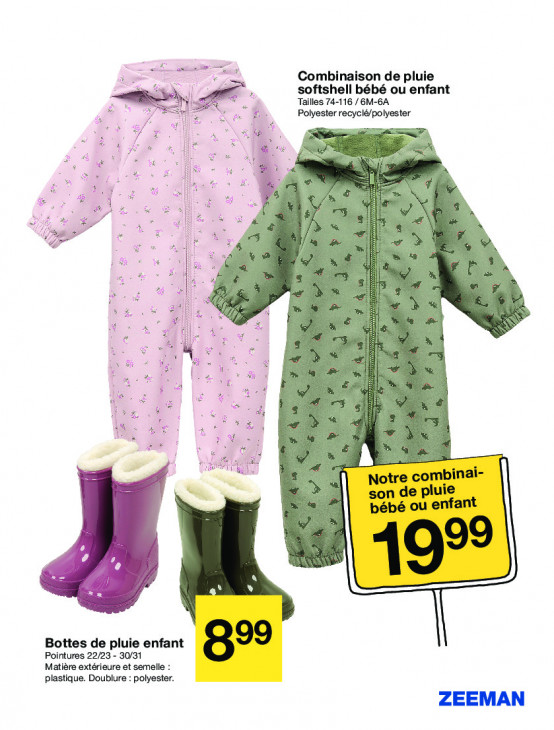 Zeeman Dépliant 27.09.2025