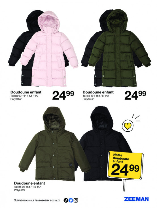 Zeeman Dépliant 27.09.2025