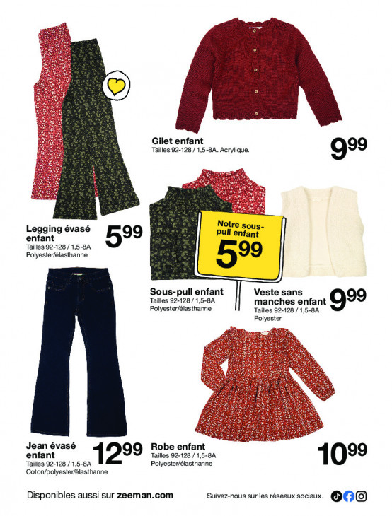 Zeeman Dépliant 27.09.2025