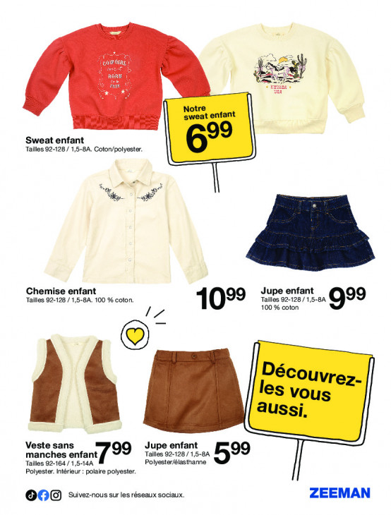Zeeman Dépliant 27.09.2025