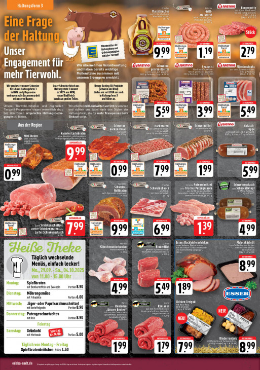 Edeka Angebote ab 29.09.25 bis 04.10.25