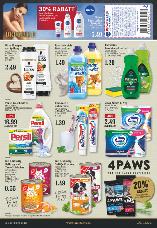 Edeka Angebote ab 29.09.25 bis 04.10.25