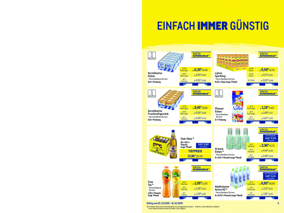 Metro Angebote ab 29.09.25 bis 04.10.25